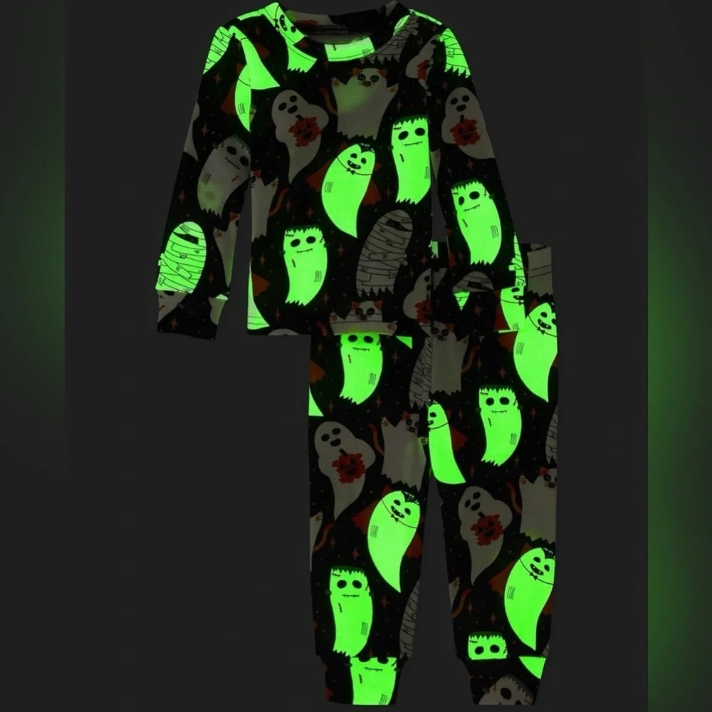 Halloween Pajama Sets, Glow in the Dark
